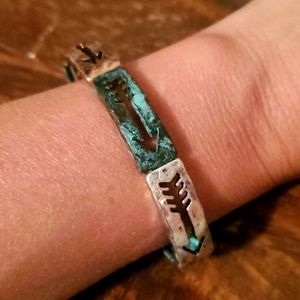 NEW! Bracelet Burnished Multi Color Arrow